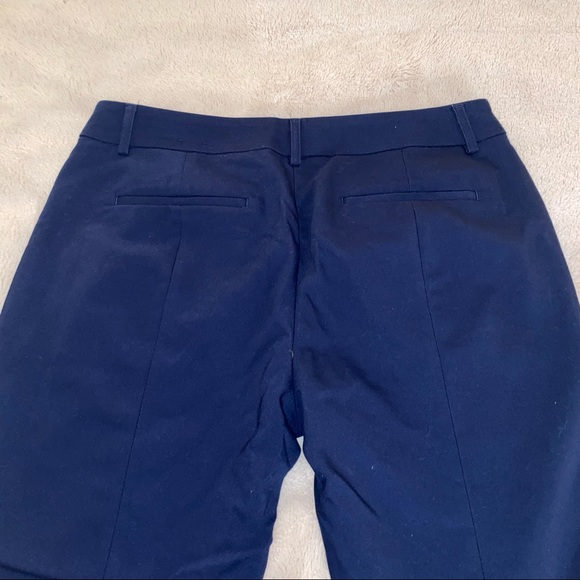 EXPRESS Navy/ Dark Blue columist straight leg dress pant - Picture 5 of 9